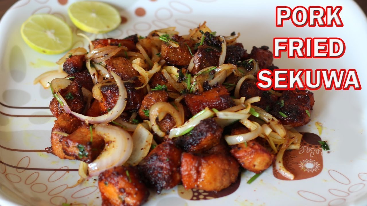 Pork jhaneko sekuwa