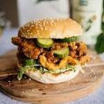 Crispy Mushroom Burger