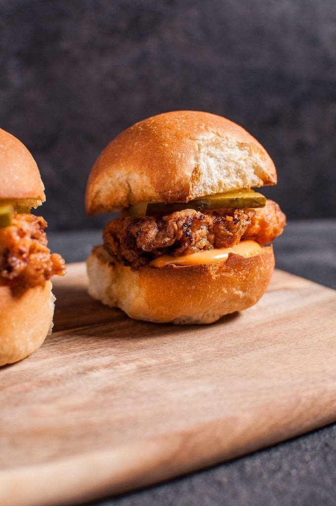 FRIED CHICKEN SLIDERS